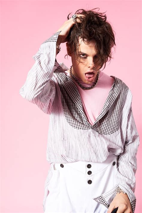 Yungblud For Rocksound Magazine Dominic Harrison Celebs Pastel Pink