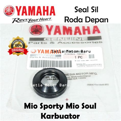 Jual Sil Oil Seal Roda Depan Mio Soul Karburator Asli Original Yamaha