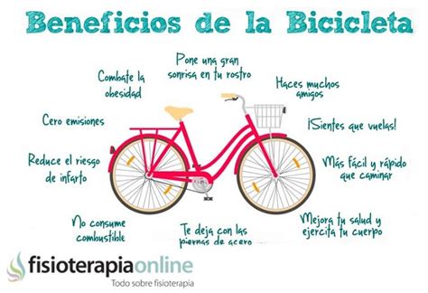 Beneficios De Andar En Bicicleta Fisioonline