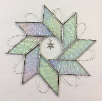 Stained Glass Snowflake – Firefly Open Art Studio