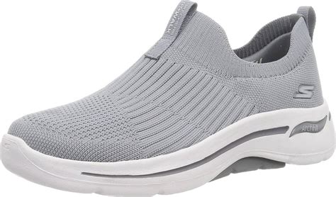 Skechers Womens Performance Go Walk Arch Fit Iconic Gray