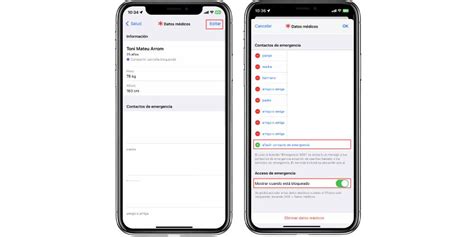 Configurar Contactos De Emergencia En El IPhone