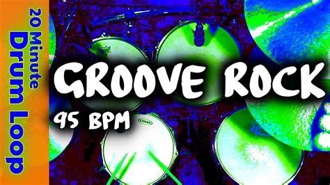 Minute Backing Track Groove Rock Drum Beat Bpm Youtube