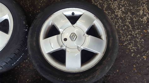 Renault Clio Mk2 2001 2006 Equation Alloy Wheel 15inch Set X4 Store Renault Breakers Used