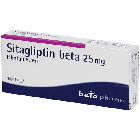 Sitagliptin Beta Mg Filmtabletten St Mit Dem E Rezept Kaufen