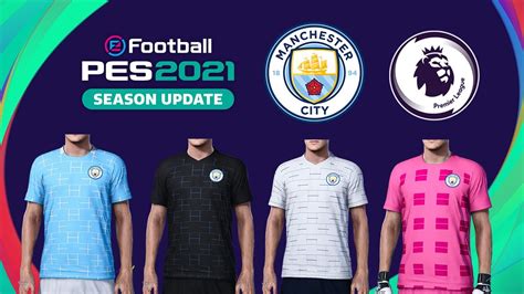 PES 2021 HOME KIT UNIFORME TITULAR MANCHESTER CITY