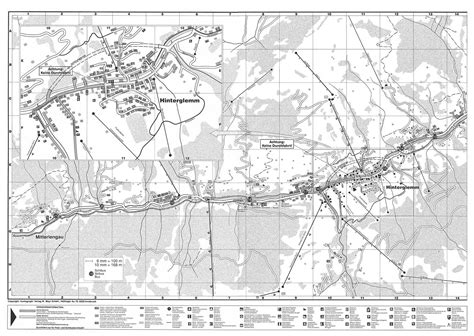 Maps of Hinterglemm ski resort in Austria | SNO