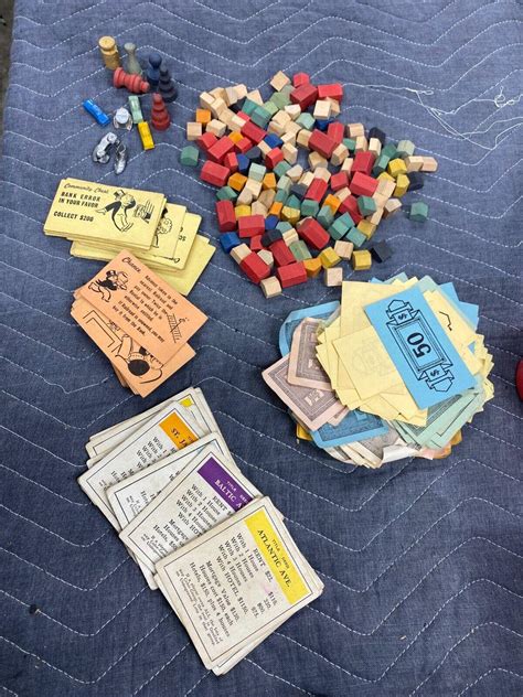 Vintage Monopoly Game Pieces 4548736621