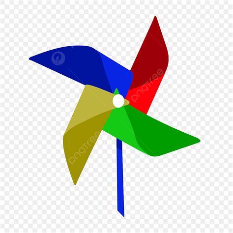Desain Kincir Angin Kertas Origami Kertas Kincir Angin Png Dan