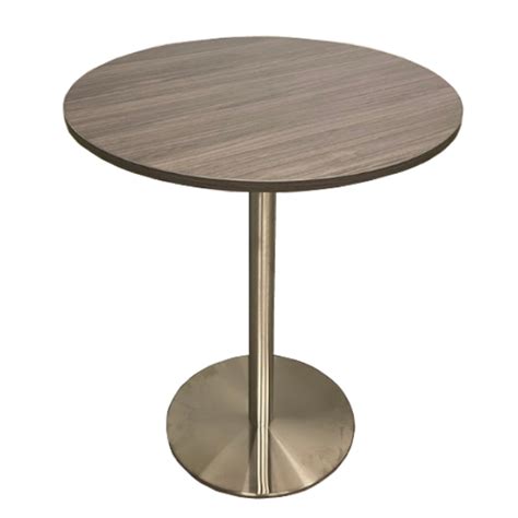 Plt Round Bar Table Round Aluminum Base 24 30