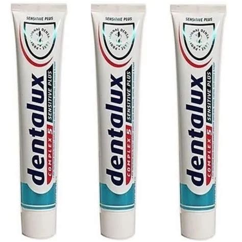Dentalux Sensitive Plus Whitening Toothpaste 125ml