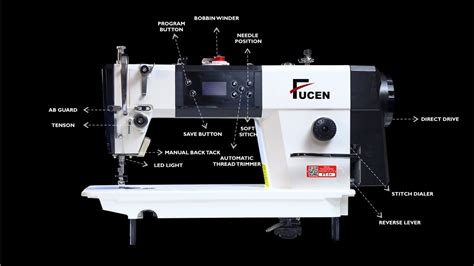 FT 1 Direct Drive Needle Positioning Soft Start Single Needle