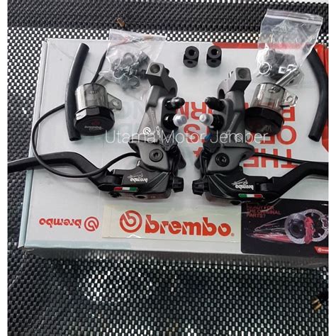 Jual Master Rem Brembo Set Kiri Kanan Hidraulic Tabung Super Shopee