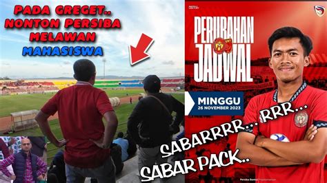 Nonton Persiba Paling Menguji Kesabaranvs Mahasiswa Uny Stadion