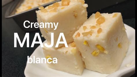 Maja Blanca Recipe Soft And Creamy Filipino Coconut Milk Pudding With