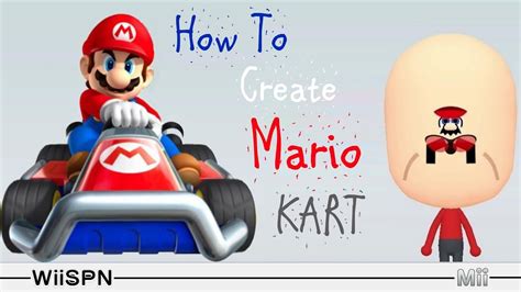 Mii Maker How To Create Mario Kart Youtube