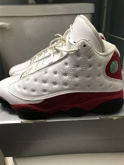 Air Jordan 13 White True Red Kixify Marketplace