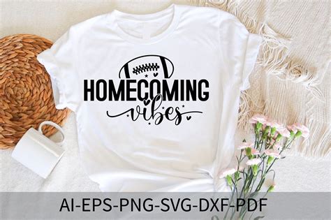 Homecoming Vibes Svg Graphic By Thecreativecraftfiles · Creative Fabrica