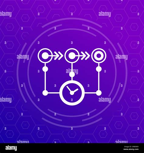 Timeline Sequence Icon Vector Design Stock Vector Image And Art Alamy