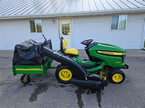 John Deere X540 Mower-Bagger -Snow Blower - Lee Real Estate & Auction ...