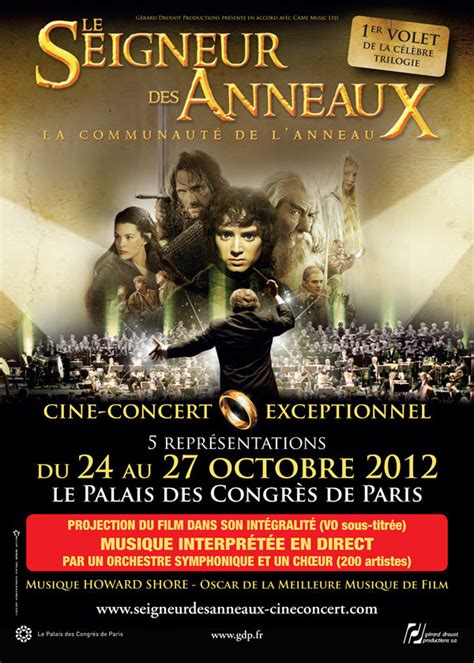 Le Seigneur des Anneaux le ciné concert au Palais des Congrès