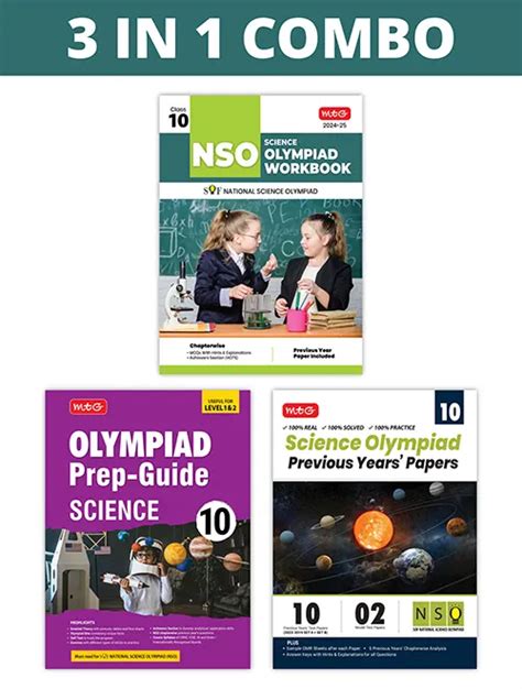 National Science Olympiad Nso Workbook Prep Guide And Previous Years Papers Pyqs With Mock