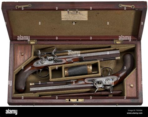 Flintlock Pistols John Manton Hi Res Stock Photography And Images Alamy