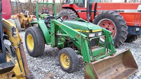 John Deere 870 Compact Tractor With Loader Dec 08 2008 Gw Mcgrew Auction Company Inc In Pa