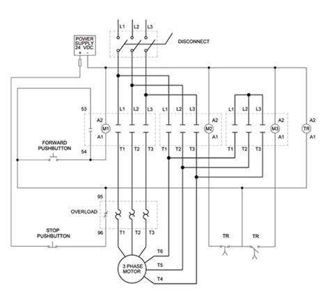 Basic Wiring Diagram For Phase Motor