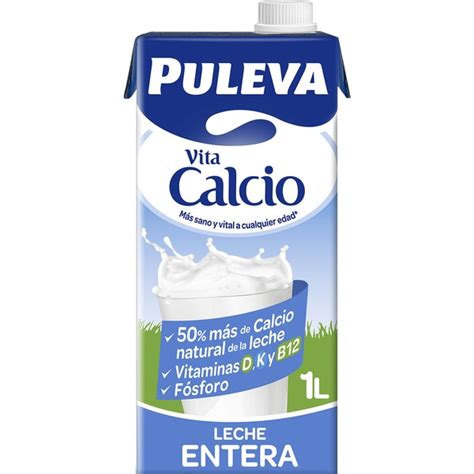 Leche Puleva Entera Calcio L Pack Ud Bebo Online