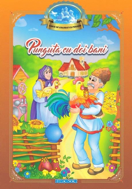 Punguta Cu Doi Bani Carte De Colorat Cu Povesti