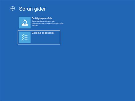 Windowsta kurtarma seçenekleri Microsoft Desteği