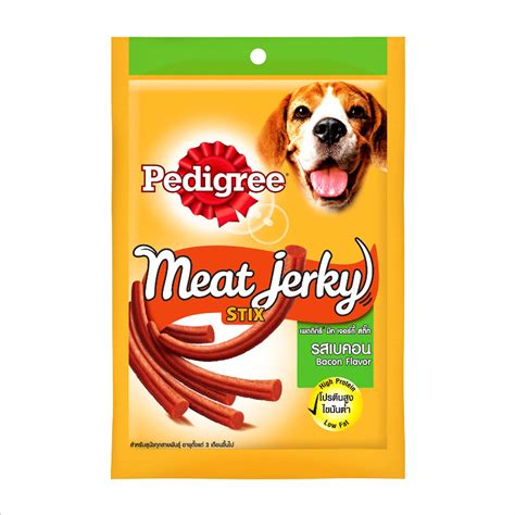 Buy Pedigree Meat Jerky Stix Bacon Dog Treats 60gm Online At Low Price