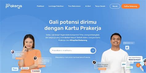 Login Akun Kartu Prakerja Ketahui Nama Lolos Gelombang Di Dashboard