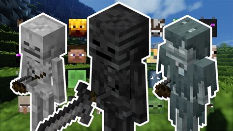 Skeletons Vs 3 Of Every Mob Minecraft Youtube