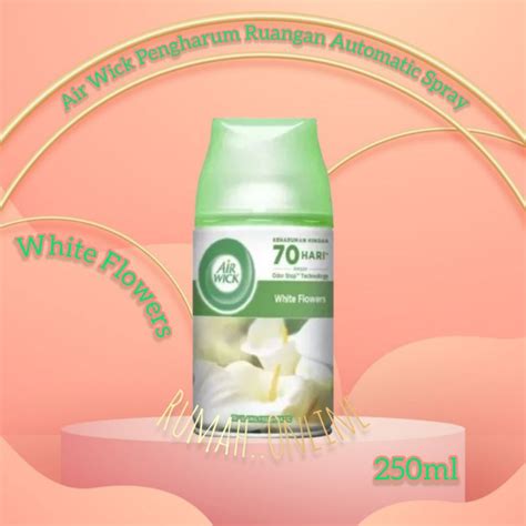 Jual Air Wick Pengharum Ruangan Automatic Spray White Flowers 250ml