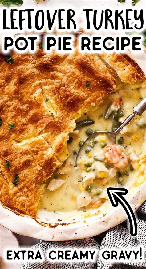 Turkey Pot Pie Great For Leftover Turkey Artofit