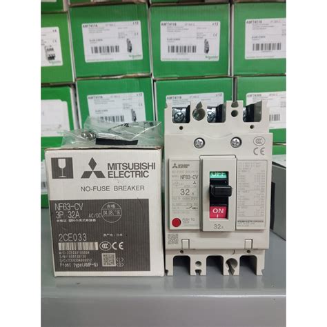 Jual Mccb Nfb Mitsubishi Nf Cv P A Nf Cv Shopee Indonesia