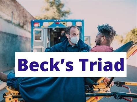 What is Beck’s Triad and Why is it Important? - The Nurse Page : r/TheNursePage