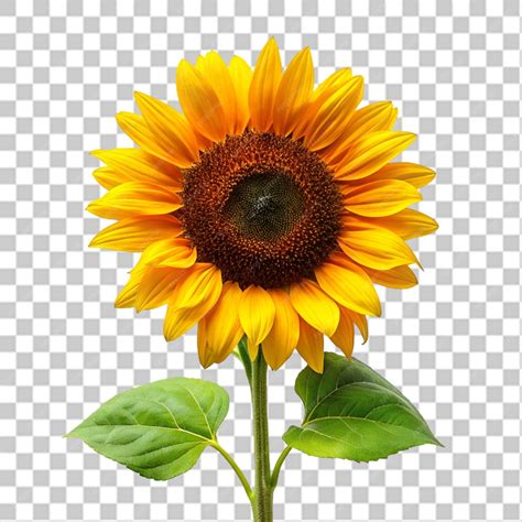 Girassol Para Imprimir Png - Flor de girassol png isolada em fundo transparente | PSD Premium