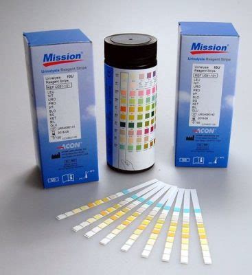 Mission Urinalysis Strips 10pa 100s MedqSupplies