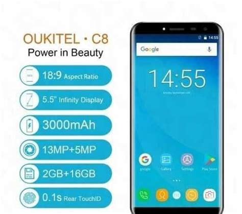 Oukitel c8 4g LTE Festima Ru частные объявления