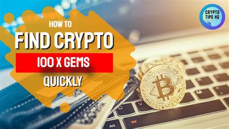 How To Find Crypto Gems Find The Next X Coin Quickly Youtube