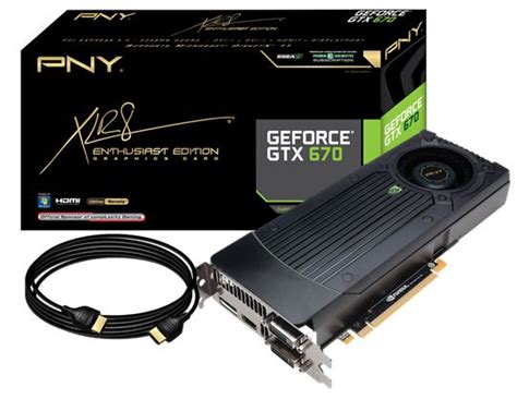 Pny Introduces Xlr8 Geforce Gtx 670 Graphics Card