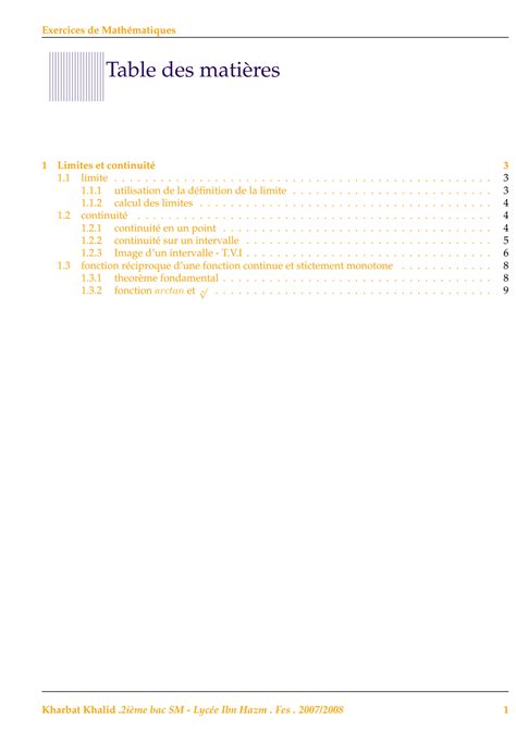 SOLUTION Tous Exercices D Analyse Pour Exercices De Math Matiques Sm