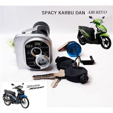 Jual Kunci Kontak Set Plus Jok Spacy Karbu Dan ABS Revo Shopee Indonesia