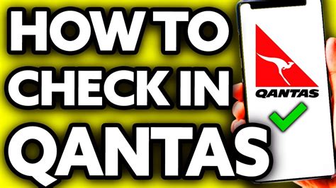 How To Check In Online Qantas Step By Step Youtube