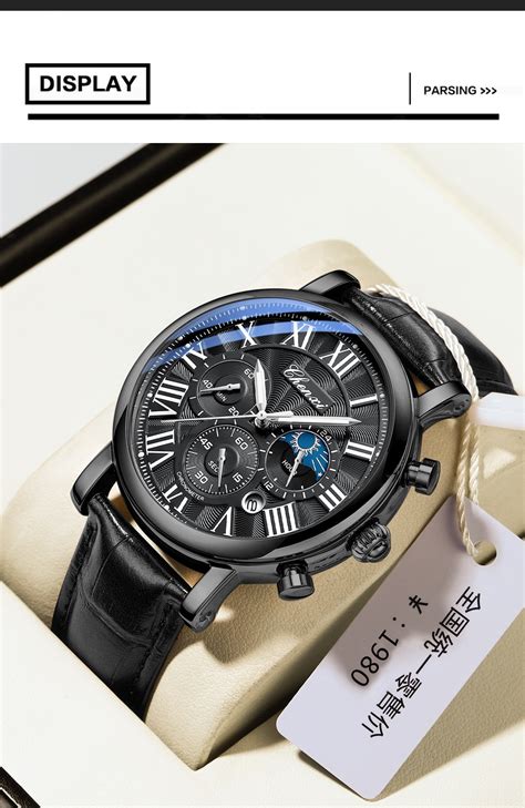 Chenxi Luxury Montre Homme De Grande Marque L Gante Tanche Ms