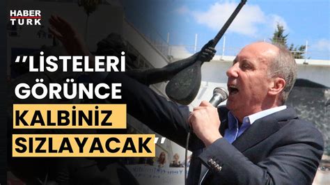 İnce den CHP ye liste eleştirisi YouTube