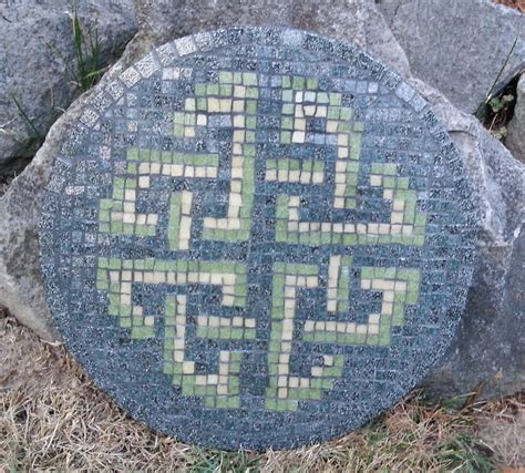 Celtic Knot Mosaic I Did Actually Finish This One Quite A Flickr